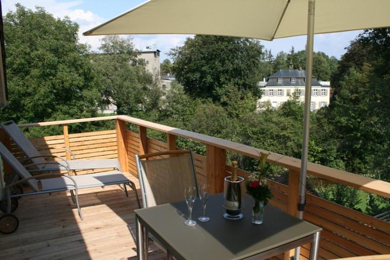 Ferienwohnungen "Am Kurpark" 巴特艾布灵 外观 照片